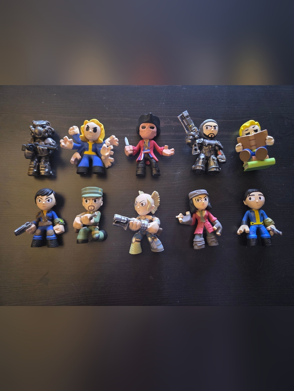 Funko Fallout Mystery Mini Figures , Hancock,Paladin,Power Armour,Vault Boy etc